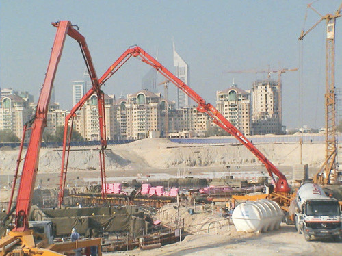 тележка 85km/H 66m установила конкретный насос SY5631THB 660C-8