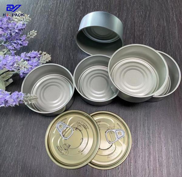 Waterproof Beef Can Rust Proof Small Round Tin Box D65*38mm