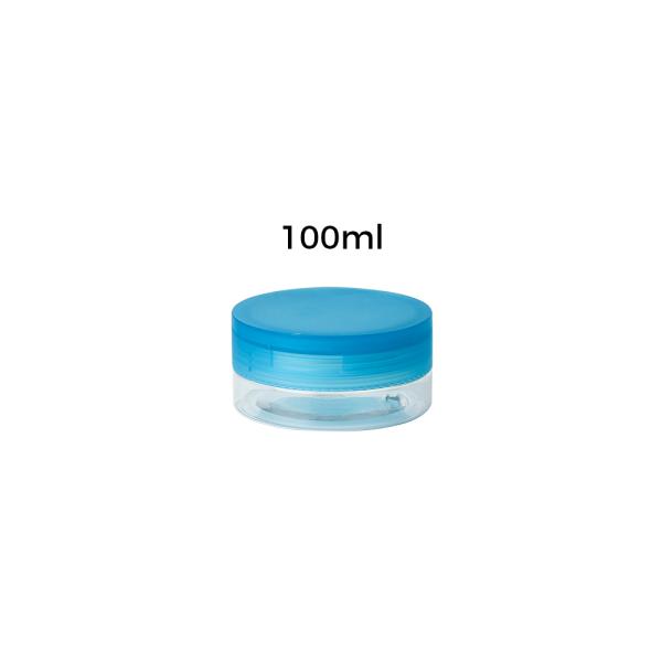 PET Transparent Cosmetic Cream Jar with Customizable Capacity