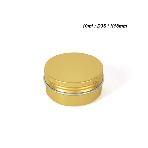 Custom Black Aluminum Candle Tin Metal Case for Solid Scented Candle 6 oz With Lids Food Storage Box Industrial Food