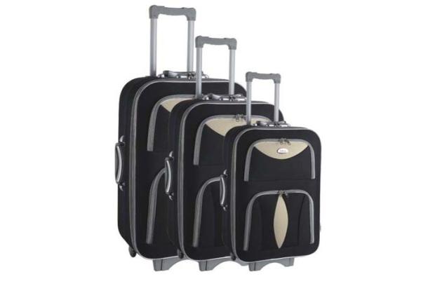 External Trolley 8 Wheel Suitcase Colorful For Traveling And Business Trip