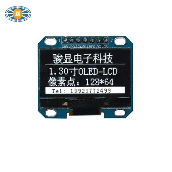 1.3 Inch OLED Display Module 128x64 160° Viewing Angle Lcd Monitor With SH1106G Driver