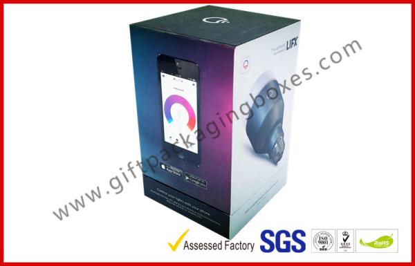 Customized Electronics Packaging Printed CardBoard With Sleeve Box , ROSH approved
