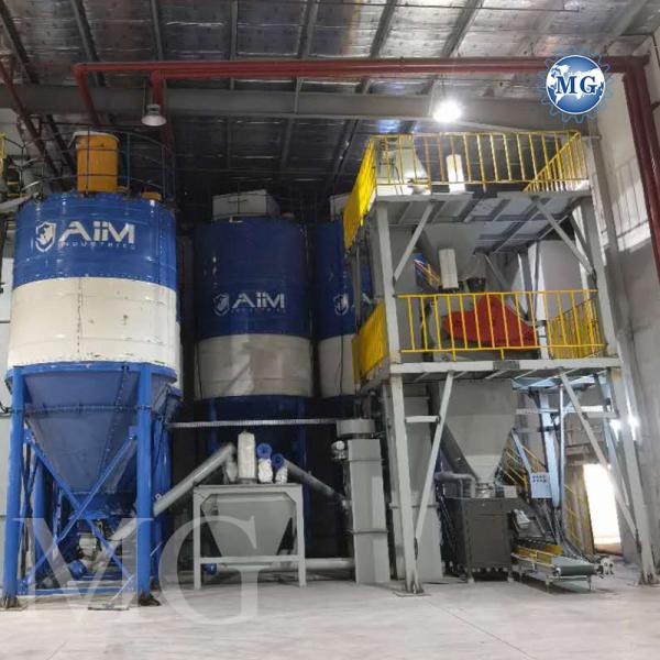 Product Formula Customized Dry Mix Powder Mortar Mixing Plant Wall Putty Sand Cement Mixer Ceramic Tile Adhesive Making Macine