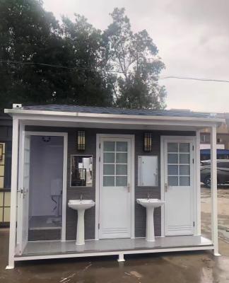 Containerized Emergency Sanitary Container Removable Toilet Anti Corrosion