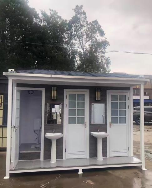 Containerized Emergency Sanitary Container Removable Toilet Anti Corrosion