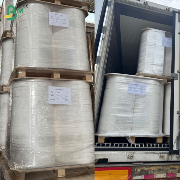 40g 45g papier d'emballage pour cure-dent blanc pour restaurant 27mm 53mm haute résistance