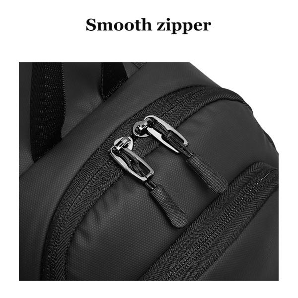 7.9 Inch IPAD USB Charging Shoulder Travel Sling Bag 18*10*30cm