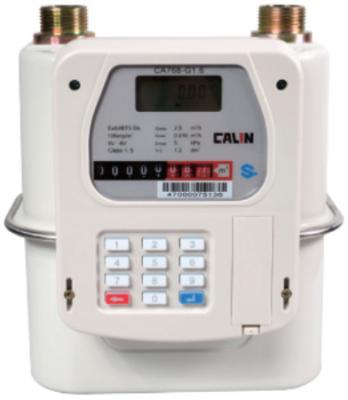 G1.6 / G 2.5 / G4 Wireless Prepaid Gas Meter , LoRa Hybrid Gas Meter