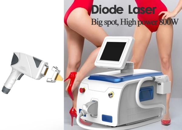 800W Powerful Painless Diode Laser Hair Removal Machine Lightweight 20 Million Shots