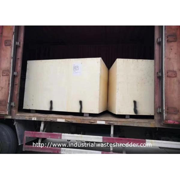 PET Fiber Wire Industrial Waste Shredder PTT Fiber Cutting Machine Uniform Discharge