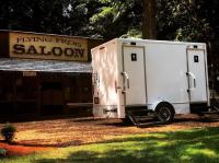 Luxury Toilet Mobile Toilet Trailer Roadable Good Fittings Personalizado