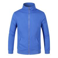 Douille faite sur commande de fibre de polyester du coton 15% de Logo With 85% de Hoodie causal de haute qualité de tirette longue