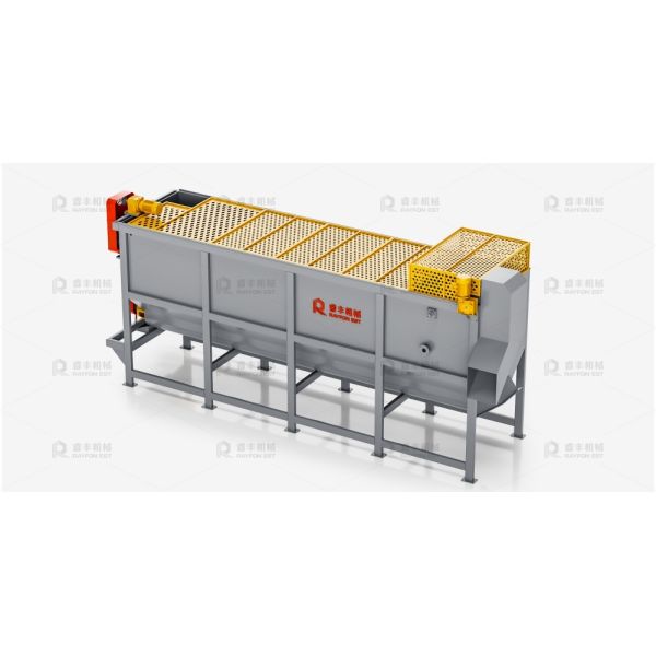 Three Stage Float Sink Tank Corrosion Resistant Plastic Flakes Washing Tank