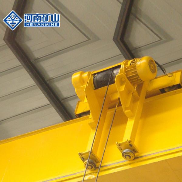Hanging Single Girder Overhead EOT Crane With Hoist 20m/Min
