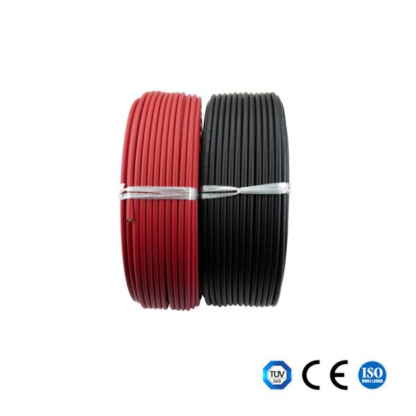 4mm2 a étamé résistant UV de fil de cuivre de picovolte pour le contrôleur du panneau solaire MPPT