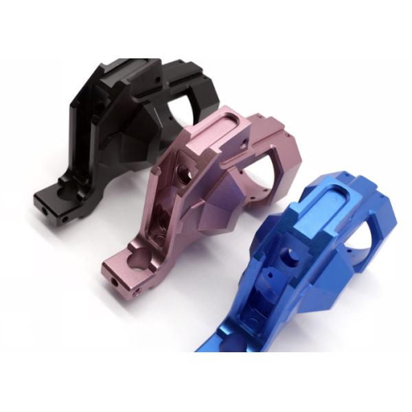 Precisión de aluminio AL7050 piezas mecanizadas CNC acabado anodizado aplicaciones aeroespaciales