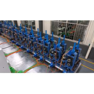 Alloy Steel Pipe Welding Machine with Accumulator and Run Out Table for Continuous Industrial Pipe Production