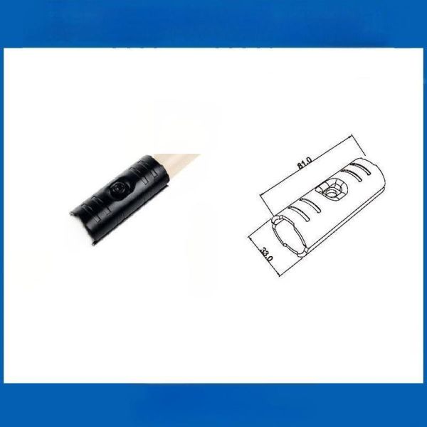 HJ-16 Black Electrophoresis Prolong Lean Pipe Connection Joint Composite Tube System