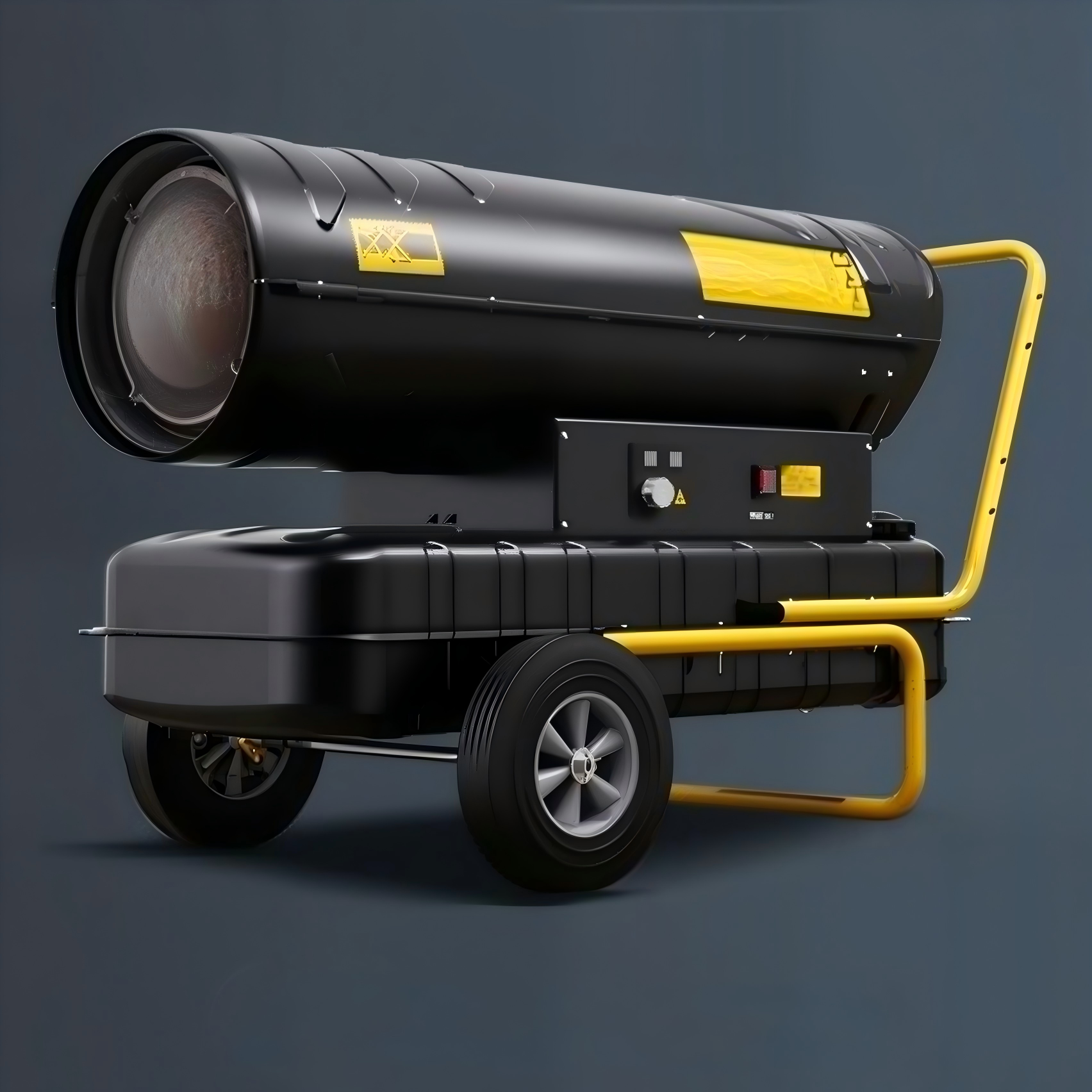 100KW Diesel-fired Heaters, Industrial Fuel-fired Heaters, High-power Drying Hot Air Blowers, Large-area Livestock Heating Device Heater
