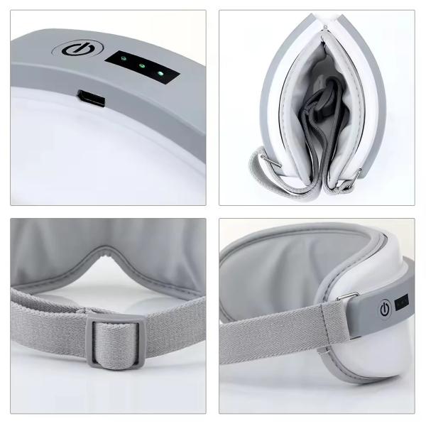 5V Rated Voltage Electric Eye Massager with Vibration Hot Compress and Smart Features