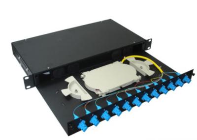 LAN de 4 portos/caixa terminal deslizante MACILENTO da fibra óptica para a rede de FTTH