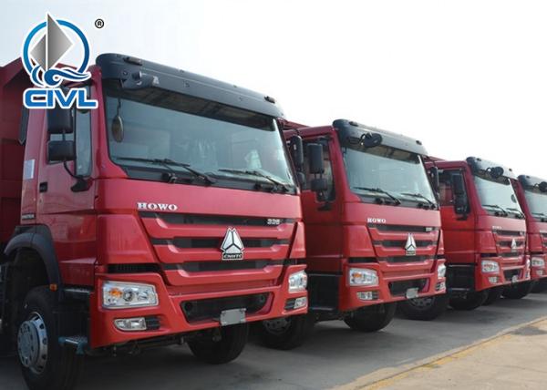 Sinotruk 20 Ton HOWO Heavy Duty Dump Truck , 6x4 Diesel Dump Truck