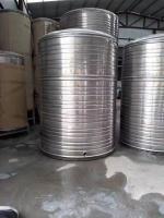 Réservoir d'eau en acier inoxydable pour eau potable Réservoir d'eau cylindrique de 1000 litres