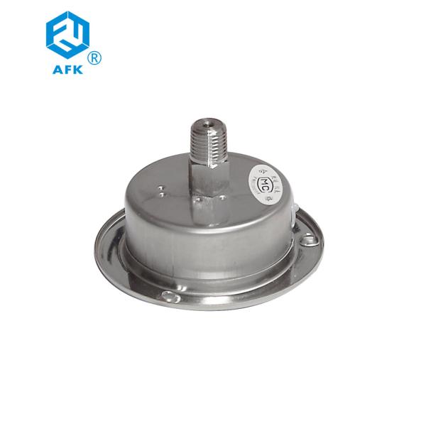 Diâmetro 63mm YTN-100HZT do calibre de pressão do gás de SUS316 160Mpa Digitas com borda