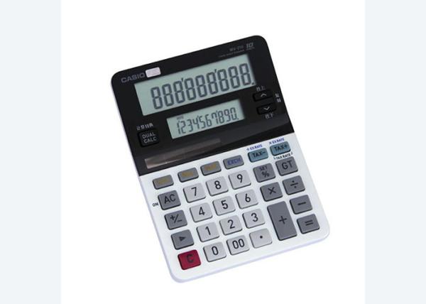 For Casio MV-210 double screen 10 digit display calculator business accounting financial management computer