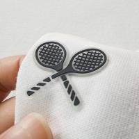 Label mou de silicone de Logo Clothing Transfer Heat Label de silicone pour le manteau de sports