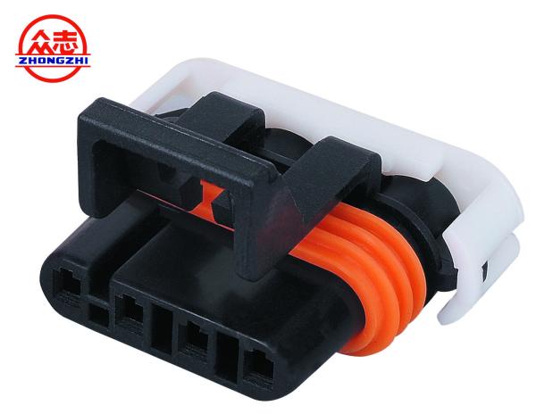 4 Pin Waterproof Auto Wire Connectors Housing For Female Terminals