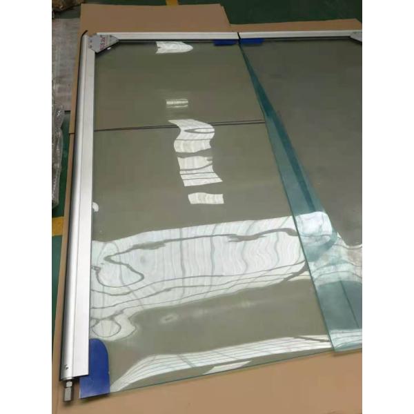 Slaughter House Swinging Traffic Door 2100mm PVC Plastic Swing Door 7mm thickness