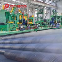Fabricants de tubes en acier en acier en spirale