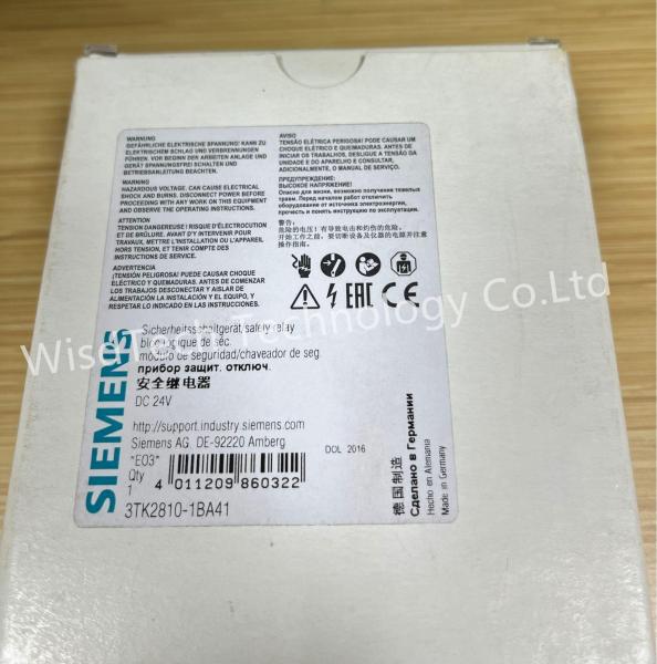 3TK2810-1BA41 Relais de segurança SEGURANÇA VELOSIDADE MONITOR
