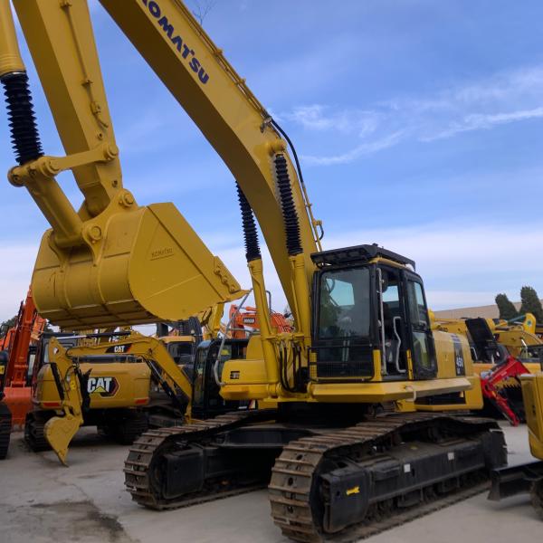 Used big Yellow Komatsu Excavator digger 45Ton Second Hand In Good Condition for sale