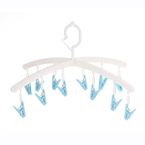 White PP 42*24cm Opp Bag Baby Clothes Holder