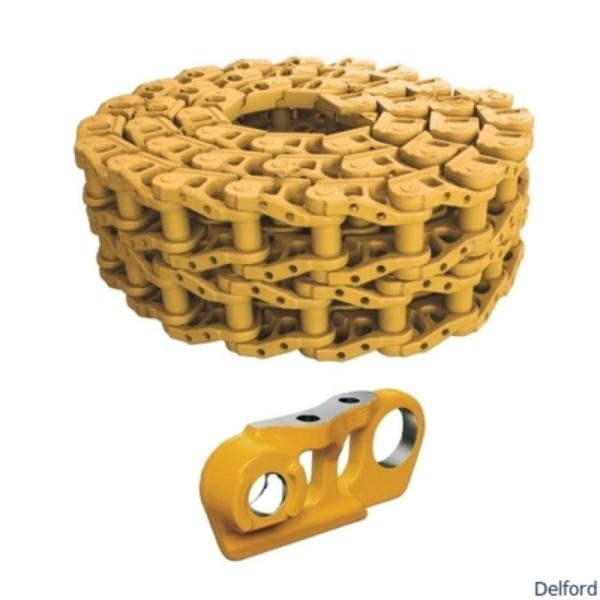 Komatsu PC15 PC20 PC25 PC30 PC35 Mini Excavator Track Chain with Shoe Group Replacement Part