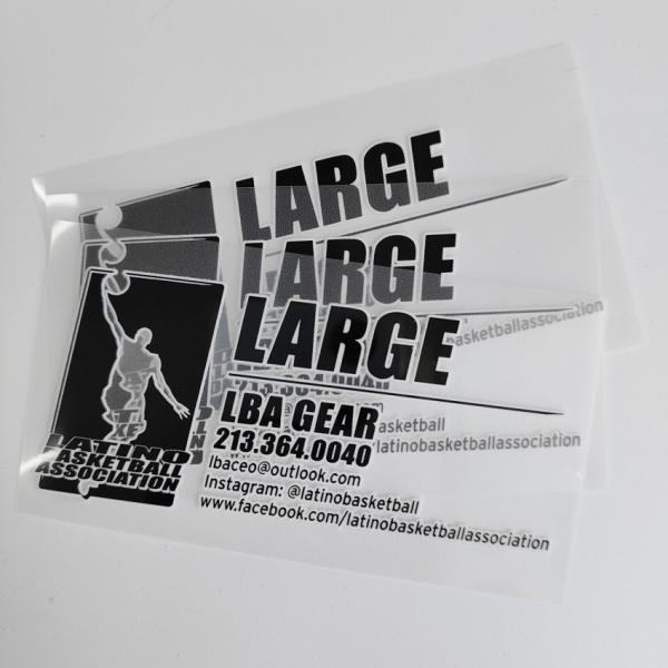 Washable Neck Label Transfers Durable Custom Neck Tags For Clothing