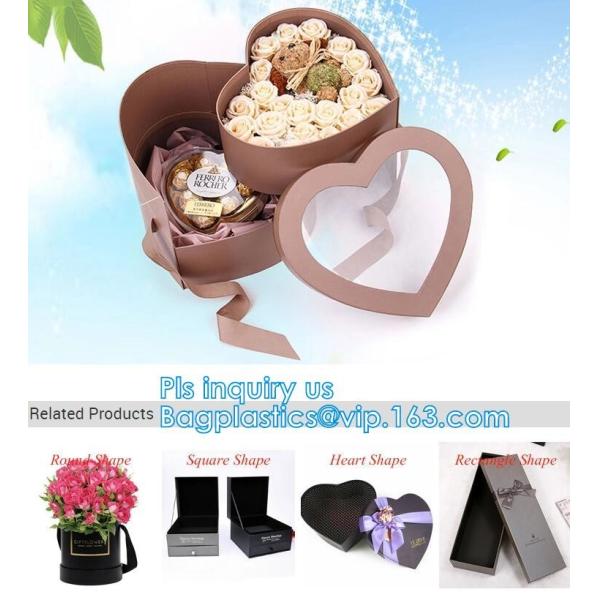 Round Flower Box Packaging For Flower Packing,Custom Flower Cardboard Paper Packaging Box Envelope,HOLIDAY