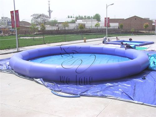 round durable inflatable swimming pool, padding pool for sale