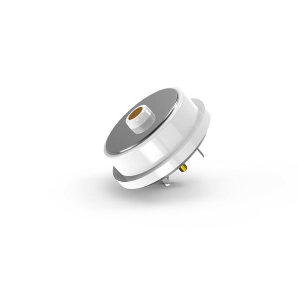 Diámetro 10,0 mm conector magnético circular blanco masculino y femenino con 3A