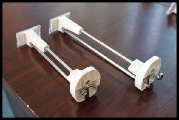 COMER security Shop Fitting Metal Retail Display Hooks for Clothes