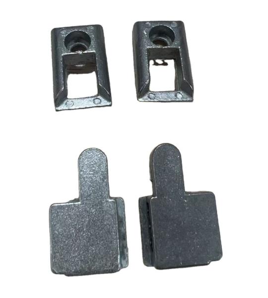 Anodized Glass Sliding Door Accessories Hardware Replacement Customized