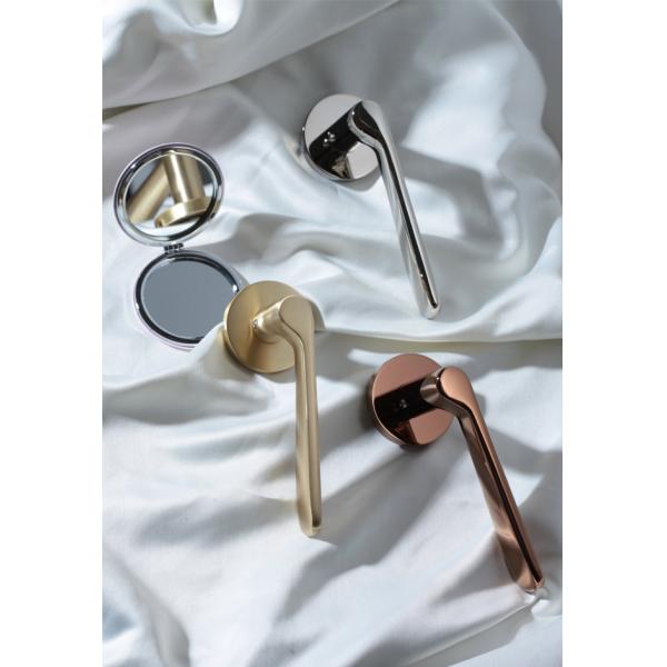 139mm 64mm Brass Door Handles Modern Interior Door Handles For Home Hardware