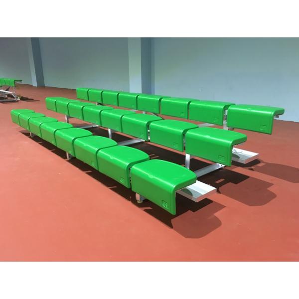 Посадочные места Bleacher 3 строк алюминиевые на открытом воздухе для спортзалов спортивных площадок