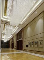 Lumière décorative pour salle de bal, éclairage de centre commercial, hall d'hôtel, grand lustre, lumière en cristal de luxe