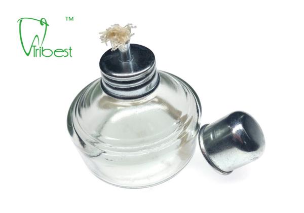 Portable Laboratory Glass Alcohol Lamp