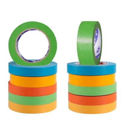Mascaramento de automóveis Creme Washi fita de papel para pintura de linha afiada Sem resíduos e fácil