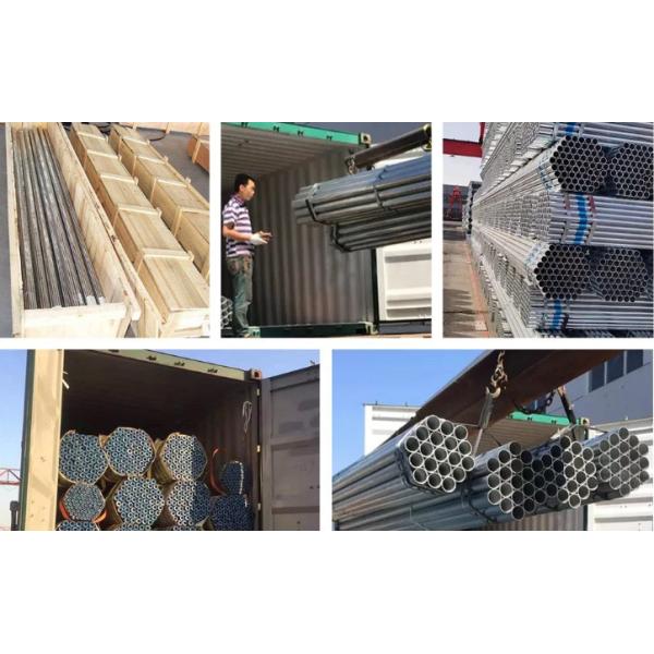 Трубка ремонтины горячего погружения трубки Q195 Q235 Q275 Pre Galv гальванизированная для конструкции